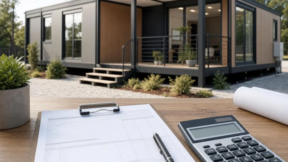 Modular home cost breakdown for 2026 with calculator and budget worksheet