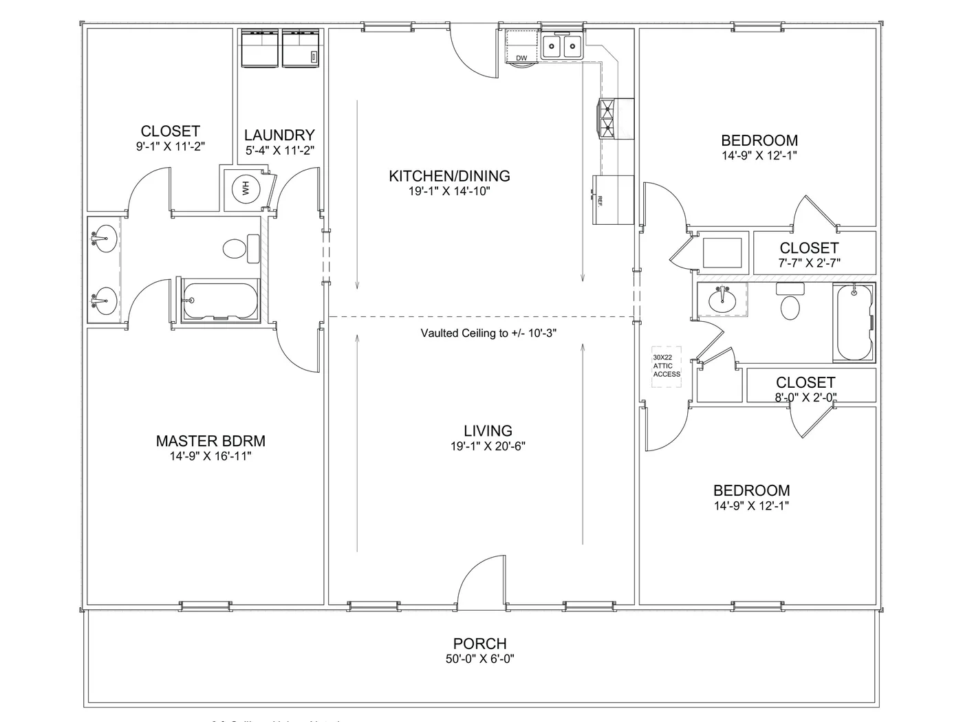 The Summit (Plan #12) floor plan diagram
