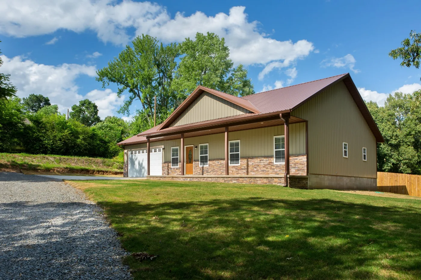 The Iron Horse (Plan #14) — 4 bed/2 bath, 1820 sq ft wood-framed house kit, exterior view