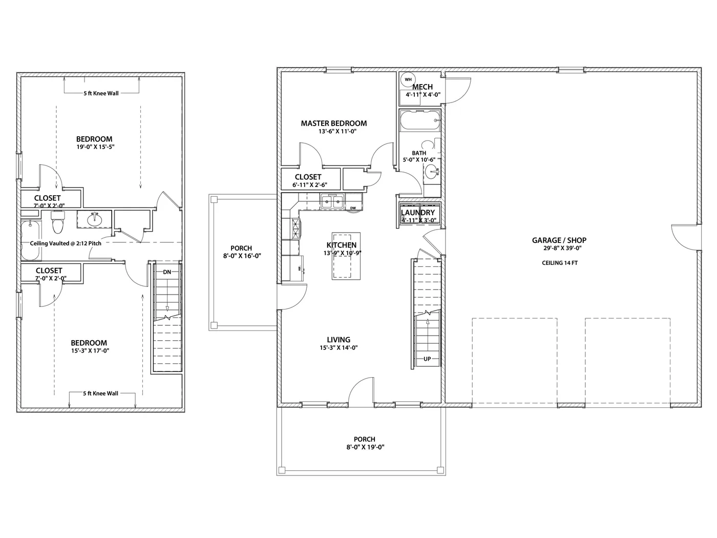 The Forge (Plan #23) floor plan diagram