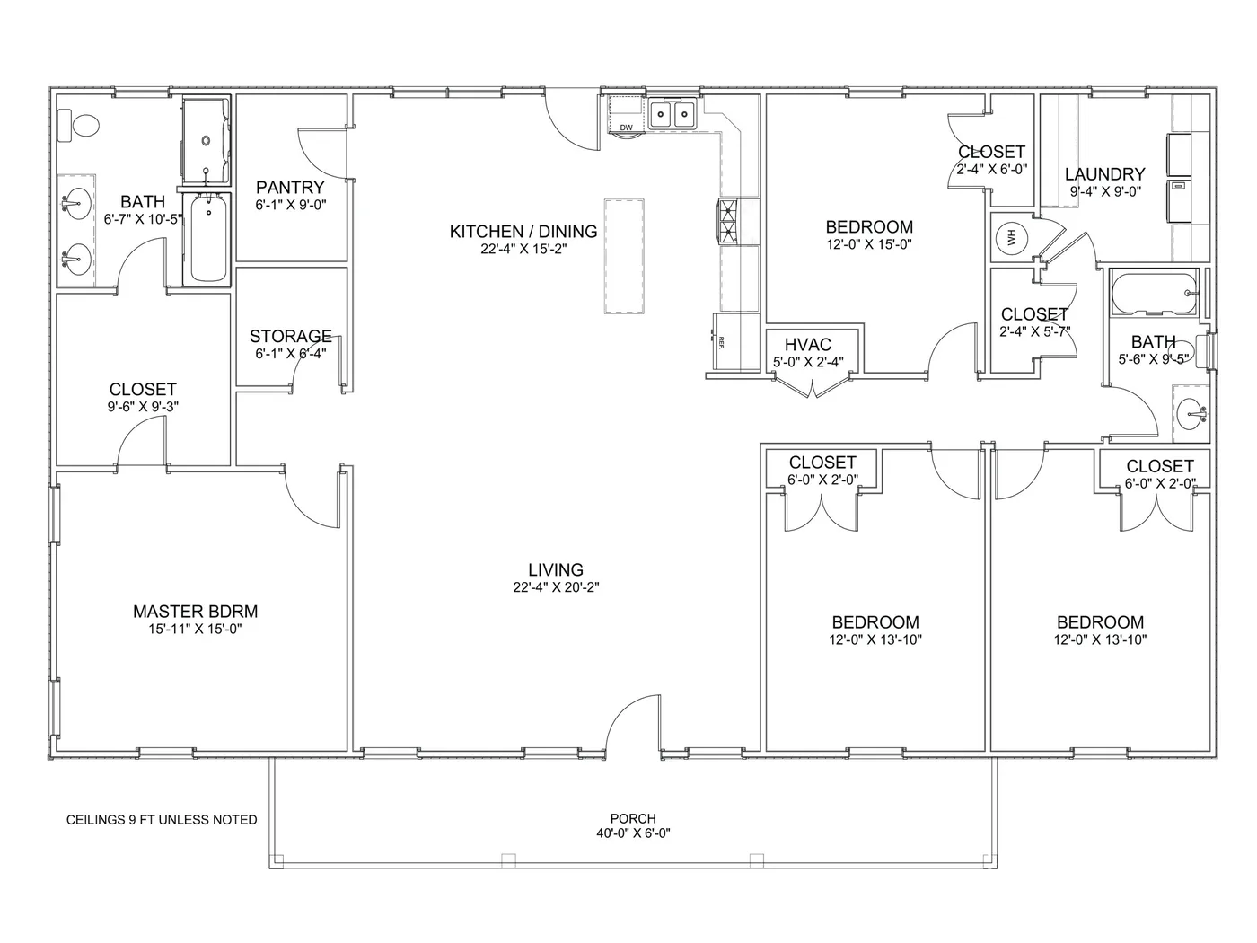 The Landowner (Plan #28) floor plan diagram