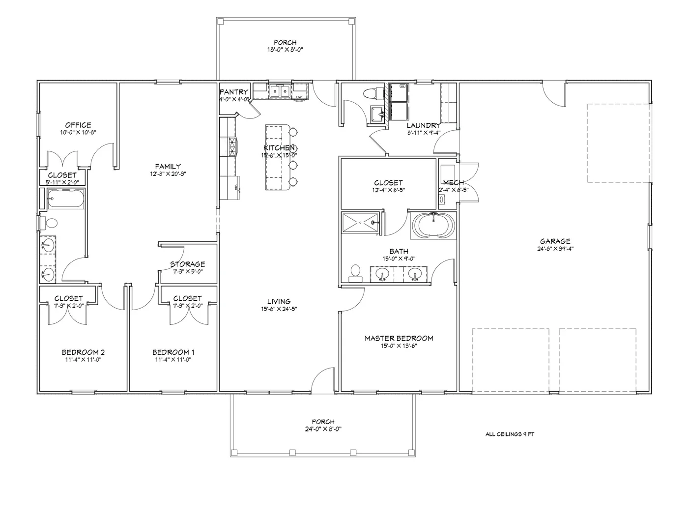 The Premier (Plan #30) floor plan diagram