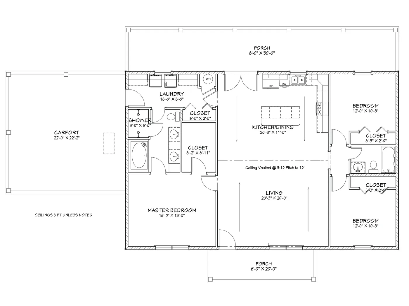 The Farmstead (Plan #31) floor plan diagram