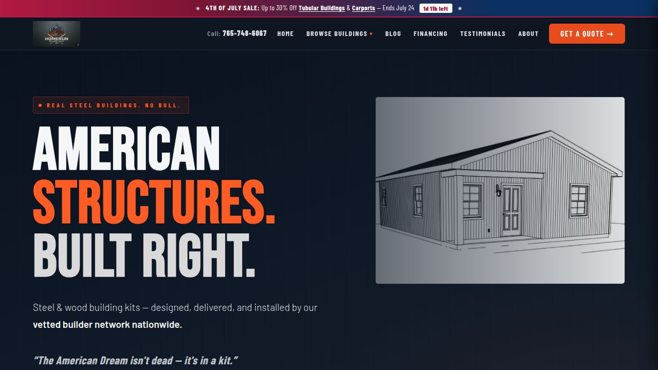 Homerun Building Supply homes and buildings