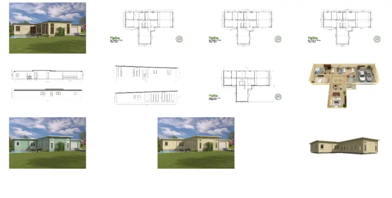 Malibu floor plan from the source page