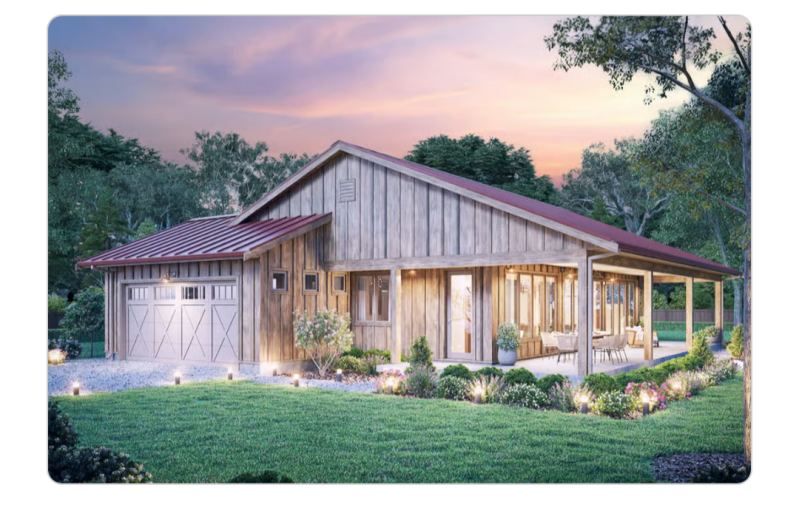 The 1860 Farm House turnkey home, exterior