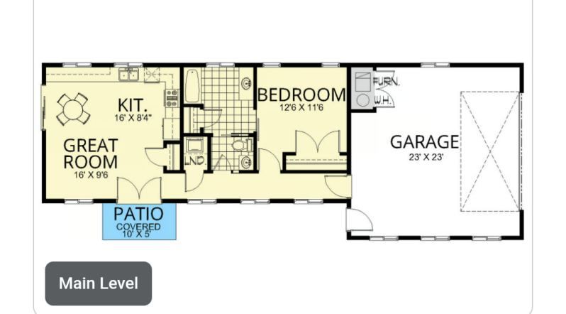 The Cozy floor plan