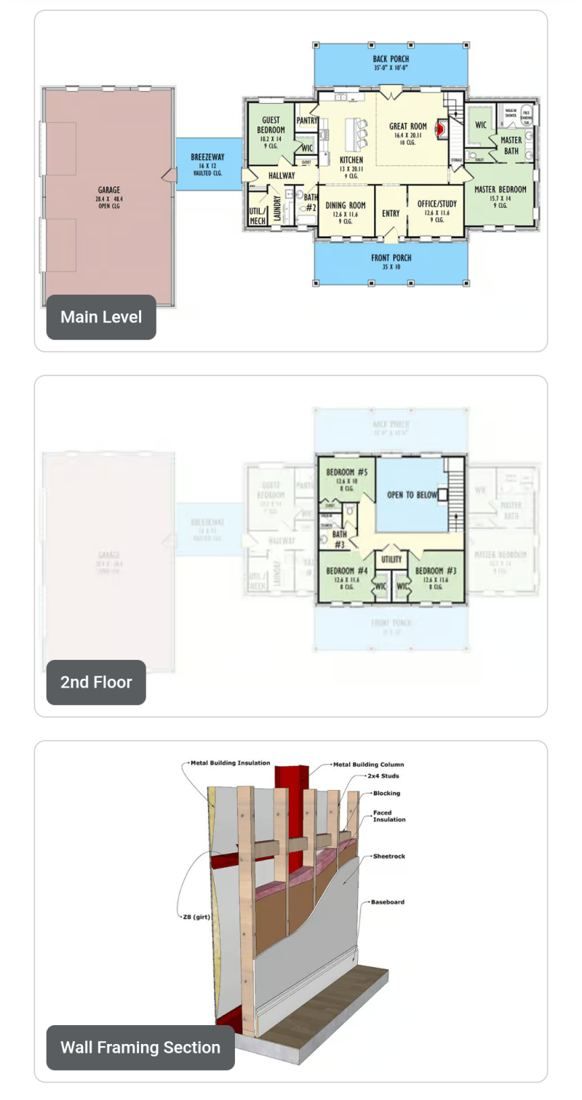 The Gatlinburg floor plan