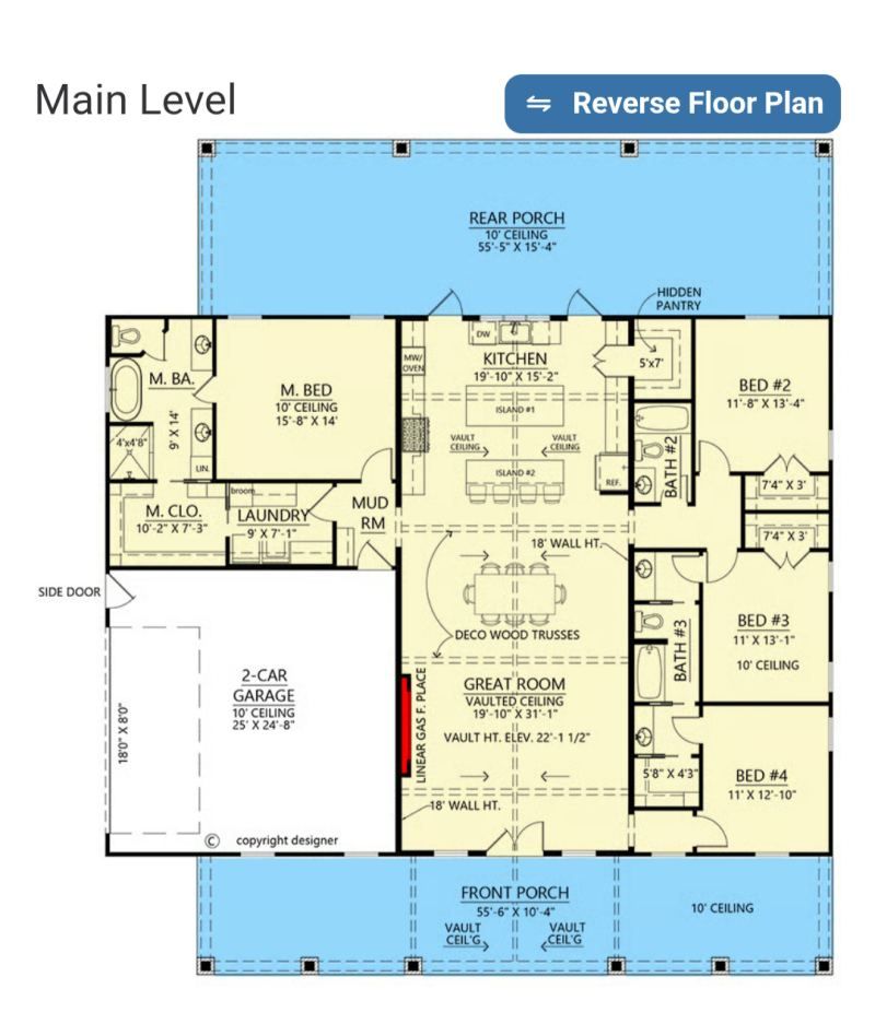 The Gold Rush floor plan