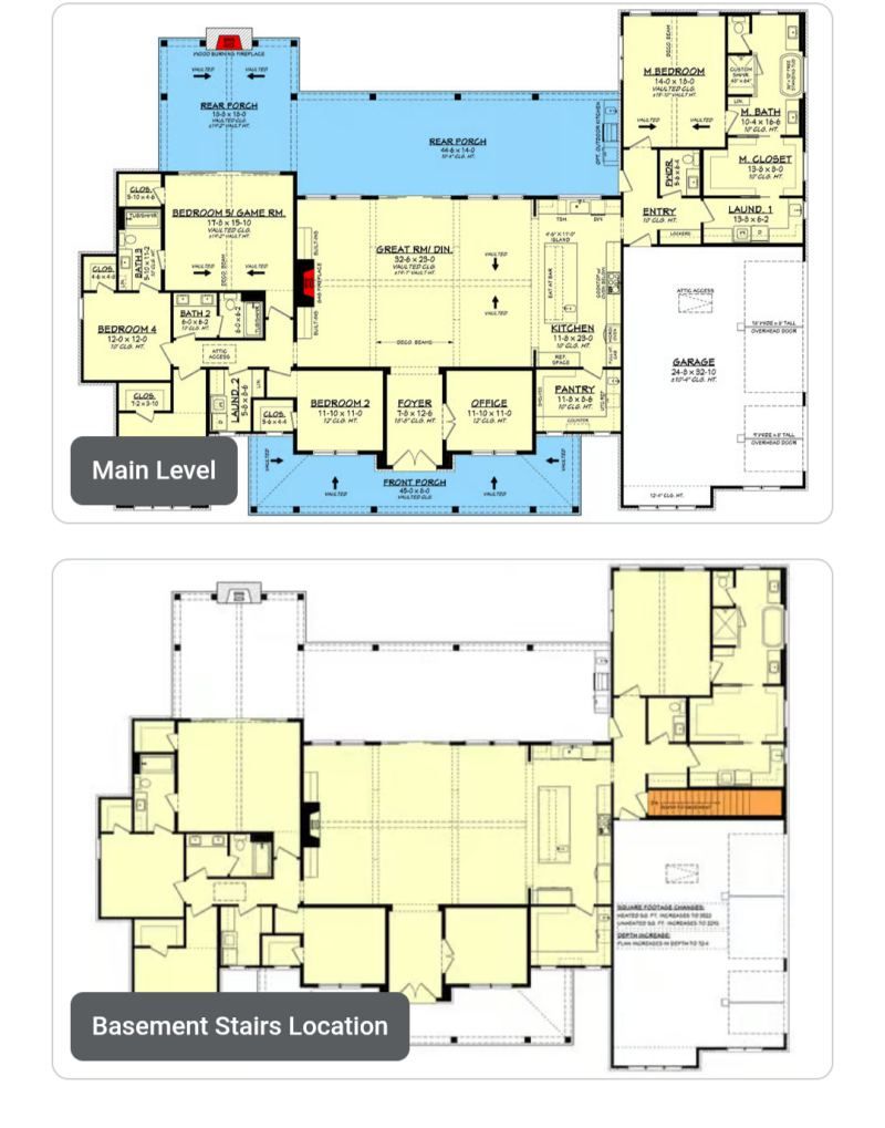 The Hollywood floor plan