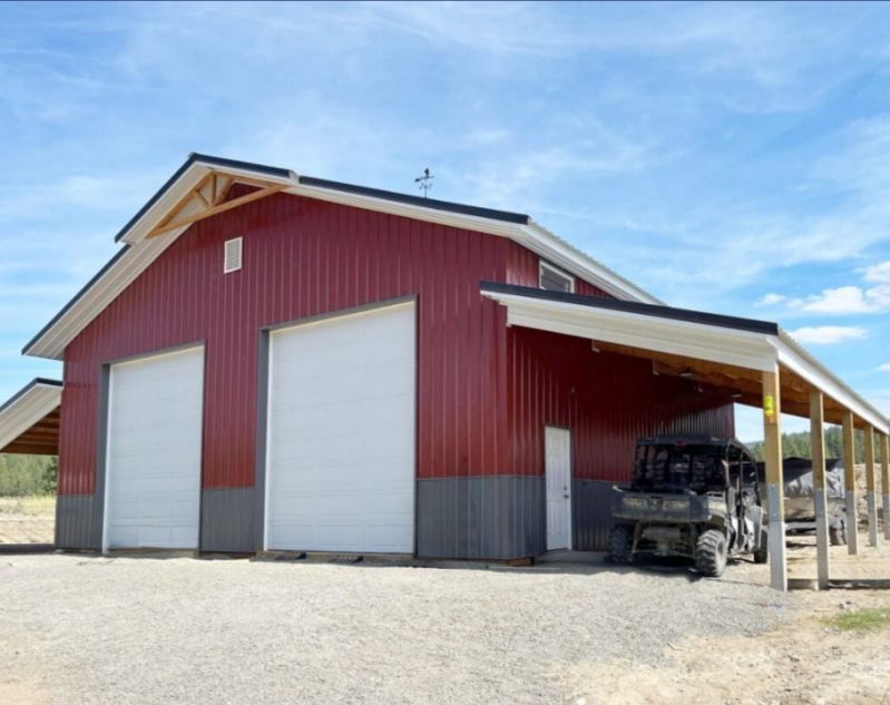 The Ranch Hand pole barn, exterior