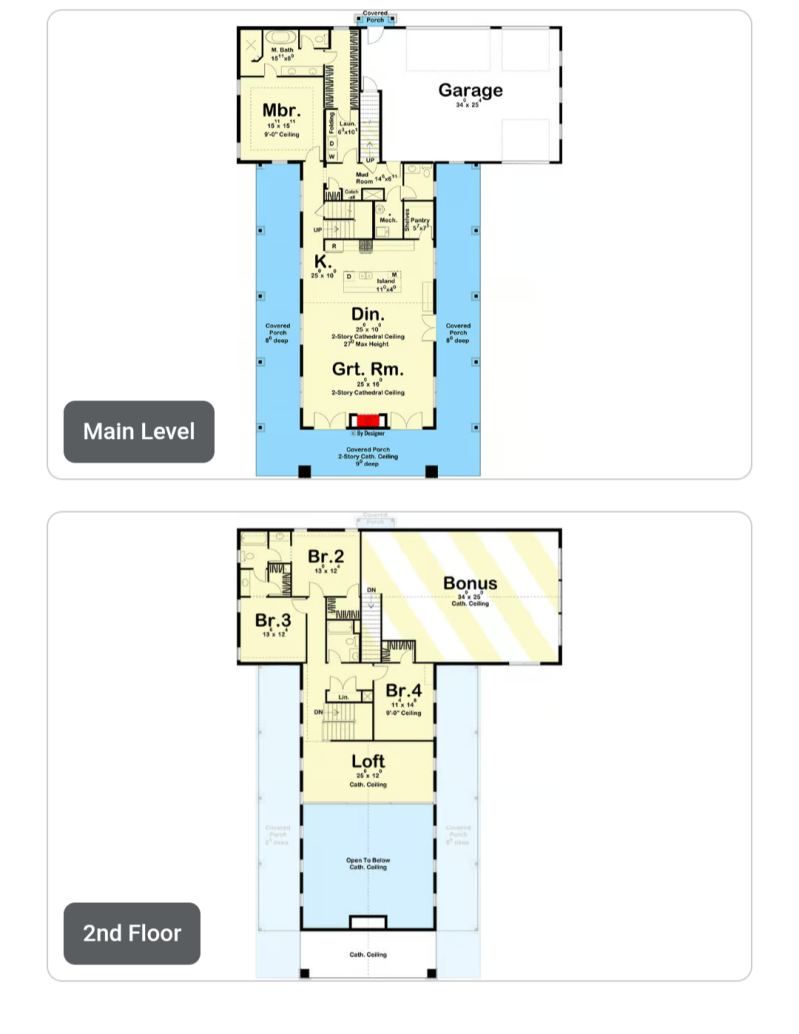 The Southern Belle floor plan