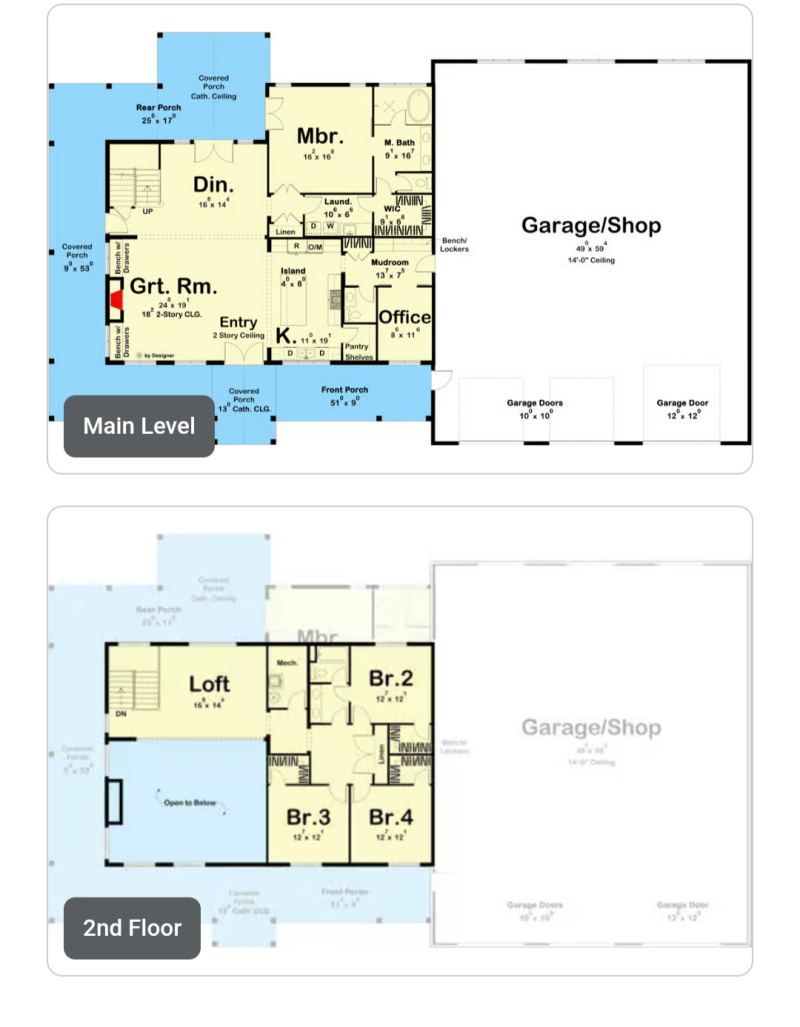 The Texas Longhorn floor plan