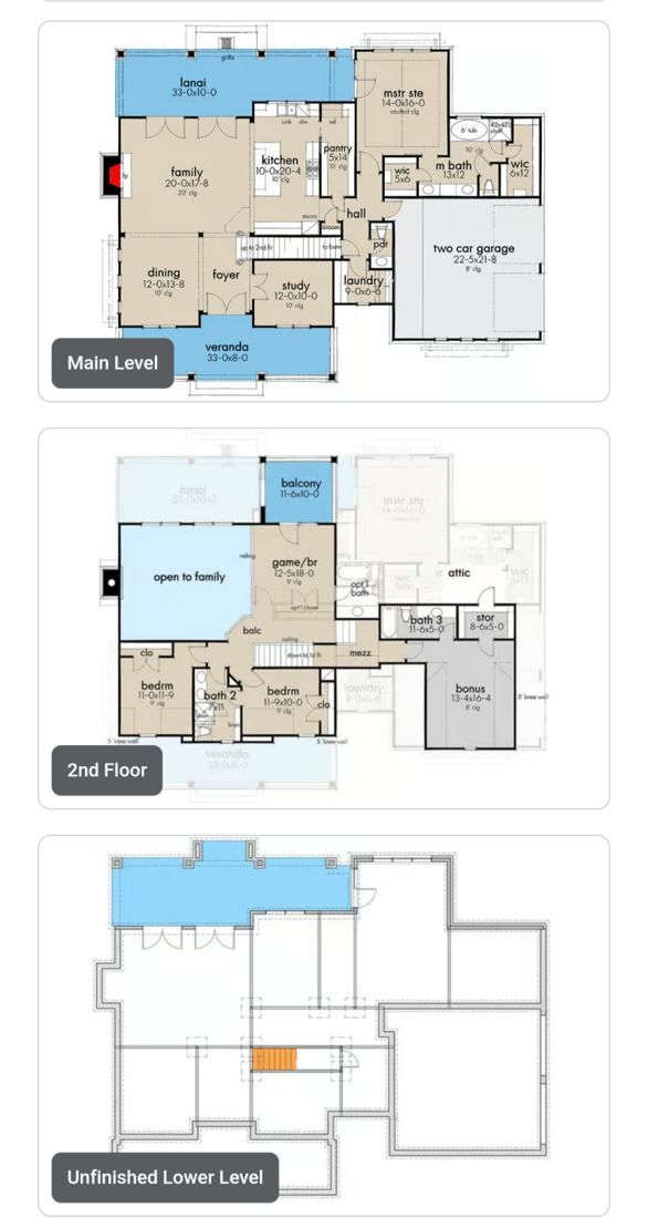 The Thomas Jefferson floor plan